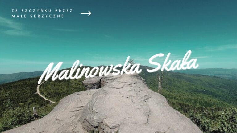 Szlak na Malinowską Skałę ze Szczyrku przez Małe Skrzyczne