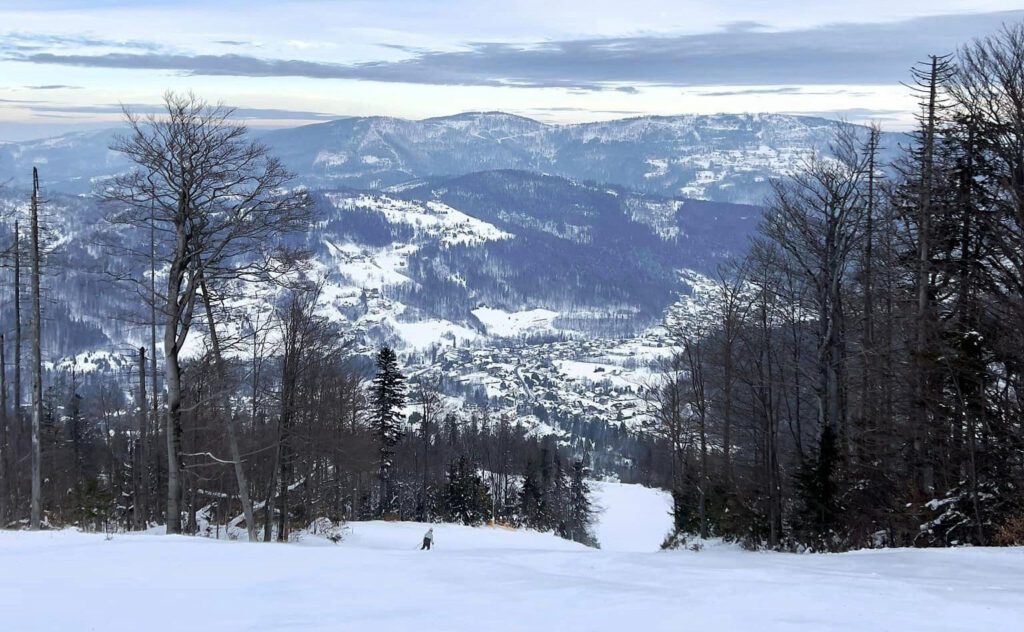najtrudniejsza trasa narciarska w Beskidach