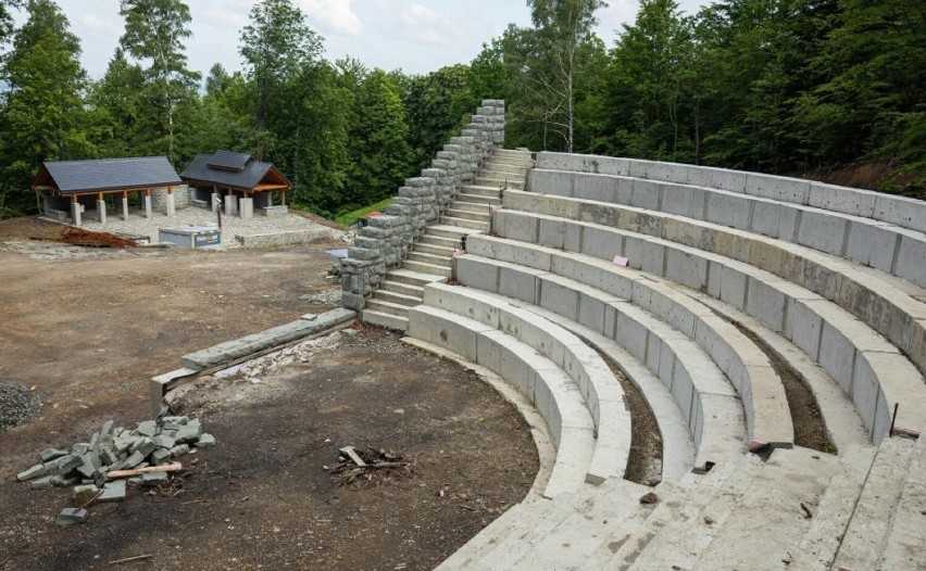 Rewitalizacja amfiteatru leśnego Bielsko-Biała Lipnik