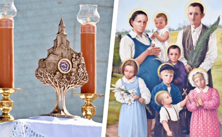 Relikwie błogosławionej Rodziny Ulmów nawiedzą Diecezje Bielsko-Żywiecką!