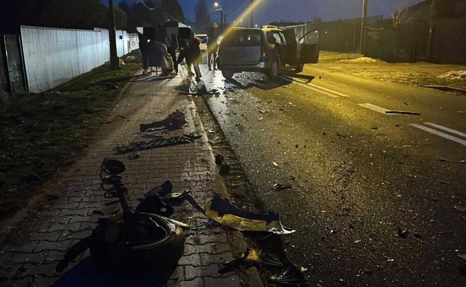 wypadek w Mazańcowicach