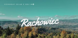 Czerwony szlak na Rachowiec z Soli Czerwony szlak na Rachowiec z Soli