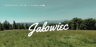 Niebieski szlak na Jałowiec z Zawoi Jałowiec: Szlak z Zawoi