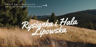 Szlak na Halę Rysiankę i Halę Lipowską z Żabnicy przez Halę Boraczą i Redykalną Szlak na Rysianke i Hale Lipowską przez Hale Boraczą i Redykalną