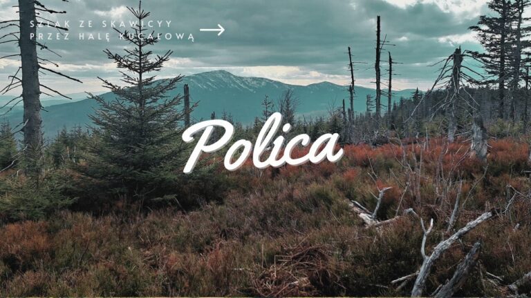 Niebieski szlak na Policę ze Skawicy (Sucha Góra)