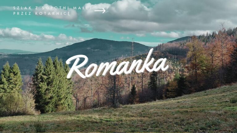 Szlak z na Romankę Sopotni Małej przez Kotarnicę