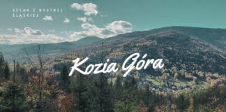 Najkrótszy szlak na Kozią Górę z Bystrej Szlak na Kozią Górę z Bystrej