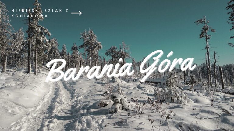Niebieski szlak na Baranią Górę z Koniakowa