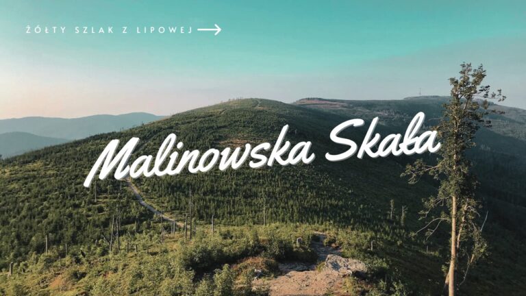 Żółty szlak na Malinowską Skałę z Lipowej