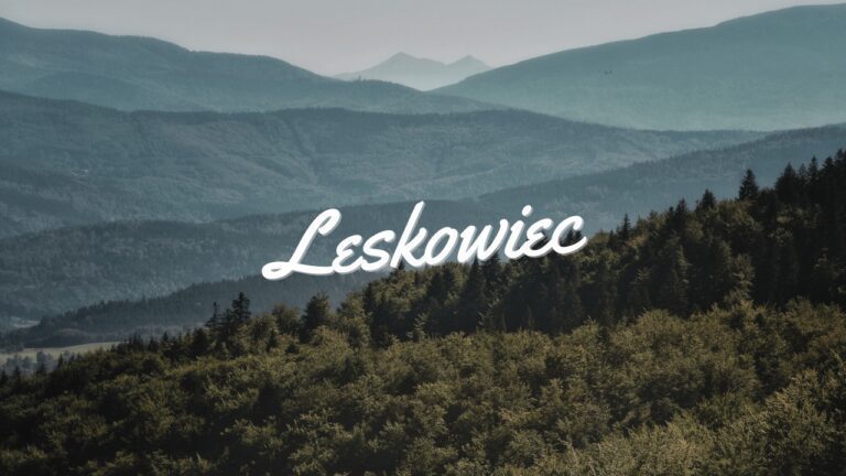 Szlak na Leskowiec ze Świnnej Poręby