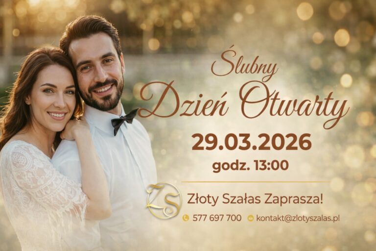 Ślubny Dzień Otwarty w Złotym Szałasie. 29 marca pojawią się wystawcy z całej branży weselnej