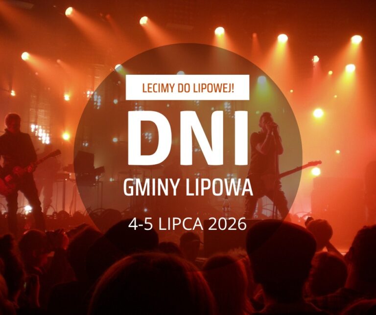 Dni Gminy Lipowa 2026 – zespół DŻEM gwiazdą wieczoru – Program