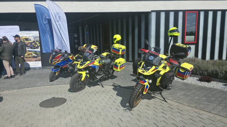 Ratownicy z Bielska mają nową broń w walce o czas. Motoambulans już działa
