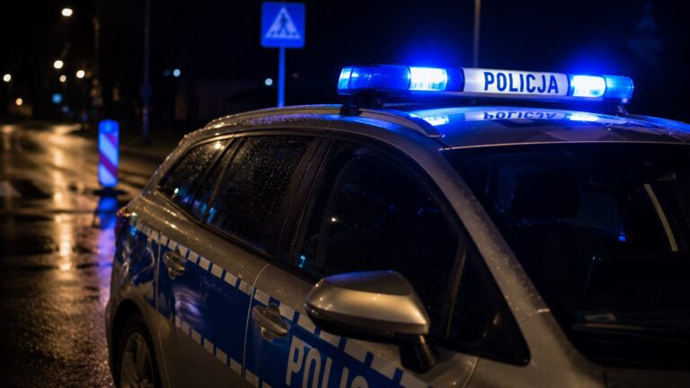 62-latek urządził nocny rajd ulicami Bielska-Białej. Zatrzymały go dopiero barierki