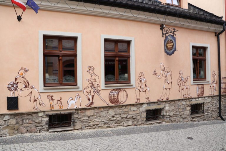 Bielsko-Biała ma nowy mural. Powstał na budynku Browaru Miejskiego