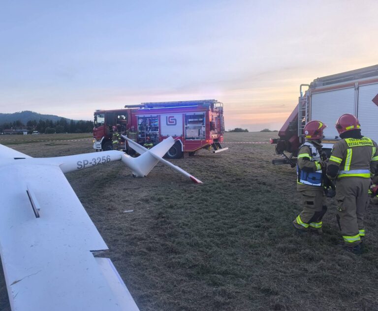 Lotnisko w Aleksandrowicach bez lotów. Aeroklub wydał oświadczenie po tragedii