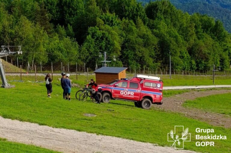 Długi weekend w Beskidach zakończył się 17 akcjami GOPR. Najwięcej problemów mieli rowerzyści