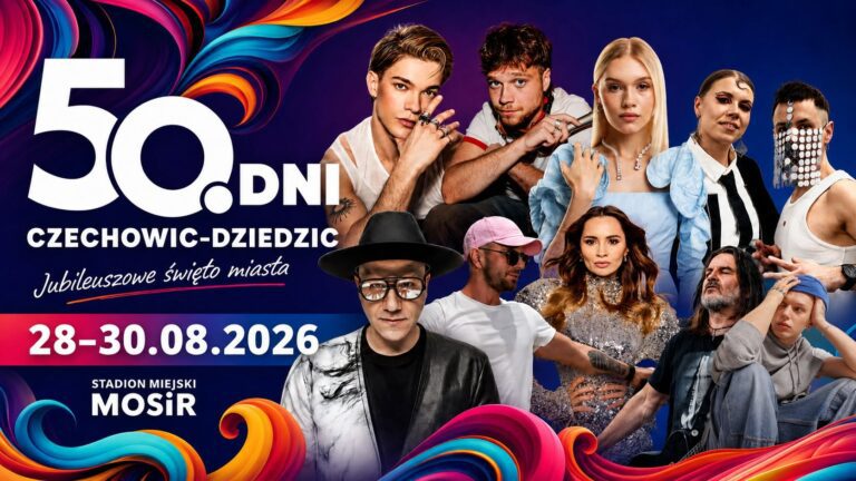 Dni Czechowic-Dziedzic 2026: jubileuszowa edycja z gwiazdą Genesis, Gromee, Bryską i Eweliną Lisowską