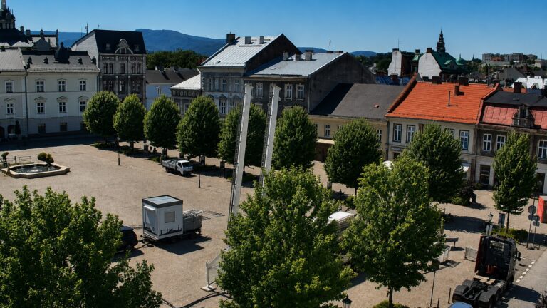 Diabelski młyn stanie w centrum Bielska-Białej. Z atrakcji będzie można korzystać do końca wakacji