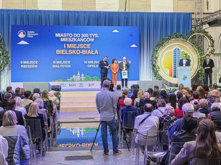 Bielsko-Biała numerem 1 w Polsce wśród miast do 300 tys. mieszkańców. Ogłoszono Indeks Zdrowych Miast 2026