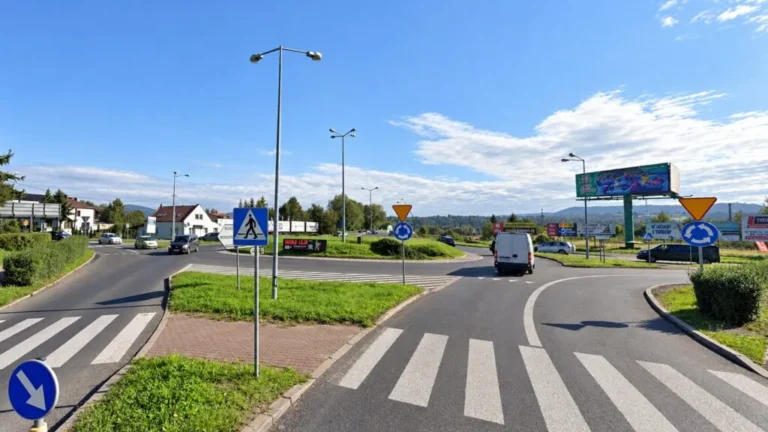 Policja chce przebudowy ronda w Żywcu. Radni pokazali pismo i zapowiadają, że nie odpuszczą