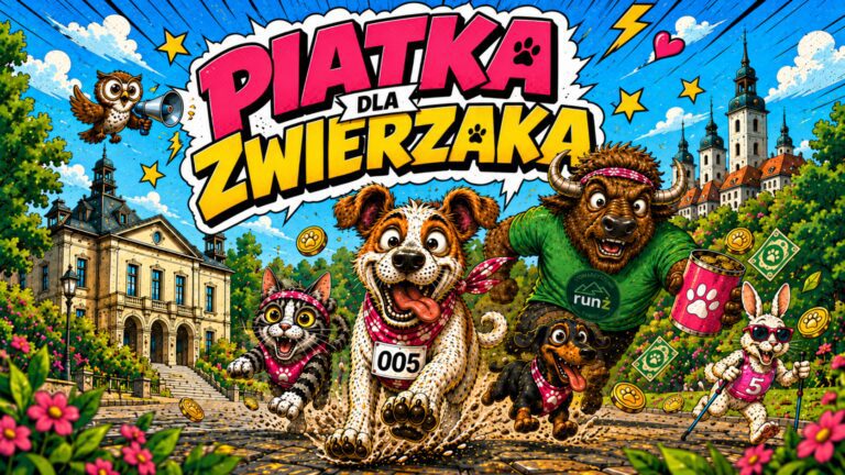 Piątka dla Zwierzaka w Żywcu. Pięć kilometrów, wyjątkowe nagrody i pomoc dla zwierząt ze schroniska